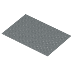 Лист перфорированный холоднокатаный стальной 1х1000х2000 мм 4 Ст3 ГОСТ 58602-2019