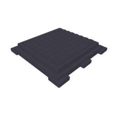 Люк тяжелый квадратный Т(С250) 400х400 мм СЧ20 ГОСТ 3634-2019