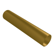Труба латунная прессованная 100х12,5 мм Л70 ГОСТ 494-2014